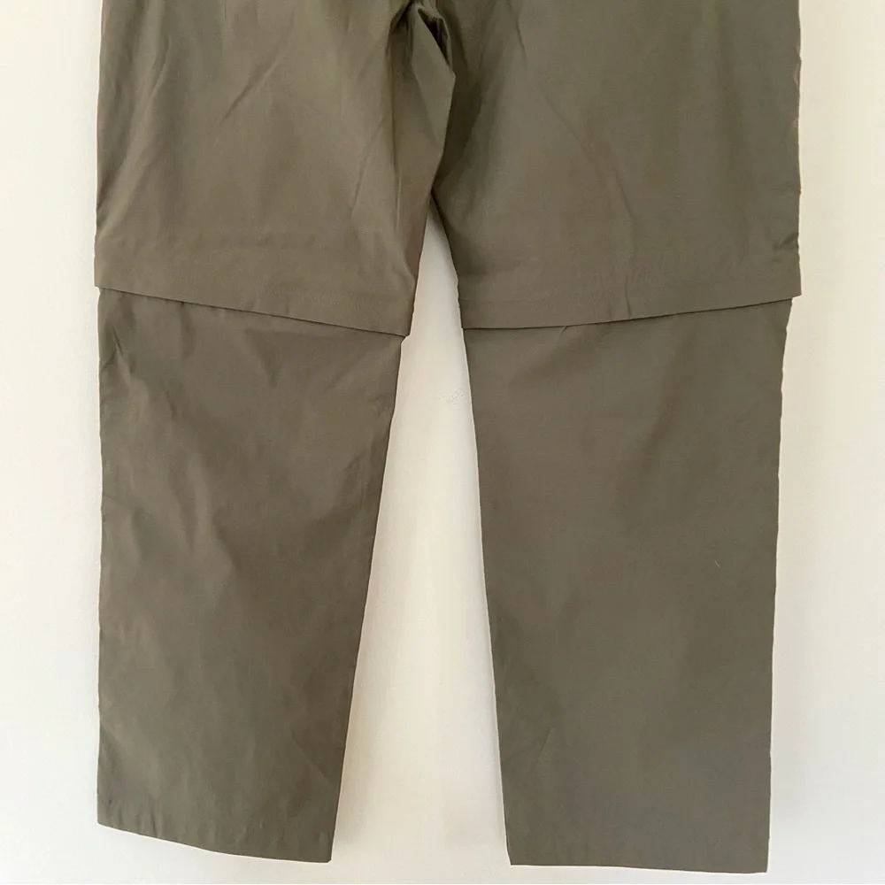 Eddie Bauer Convertible Tech Pants Mens 36x30 Zip Off Hiking Trail Performance